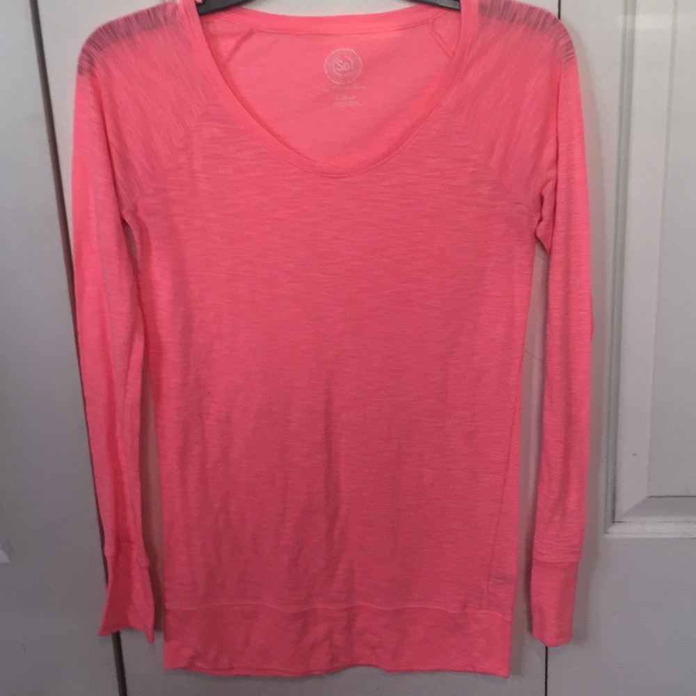 Pink Long Sleeve Shirt By So